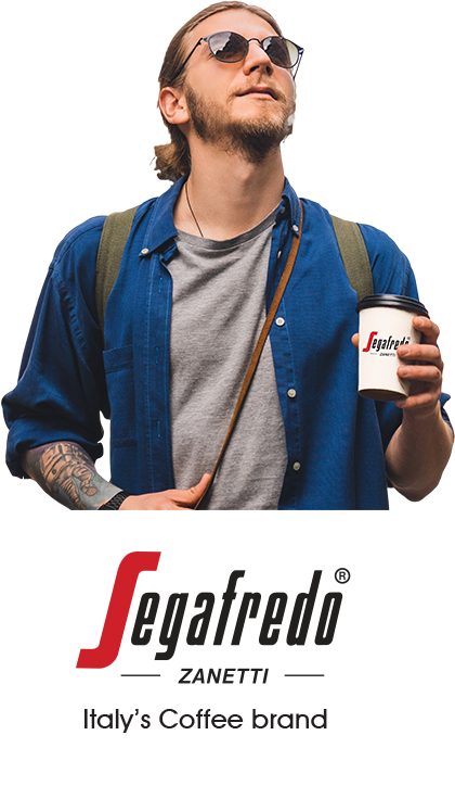 Segafredo person/visual